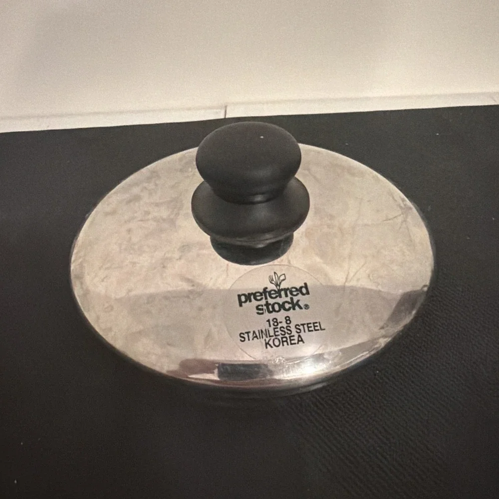 Preferred Stock Replacement Lid Only 7” Inner Diameter Stainless Steel